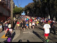 Photo by WestCoastSpirit | San Francisco  b2b, sfo, painted ladies, sfo, run, running